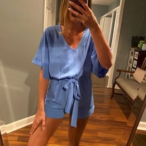 Vici blue romper